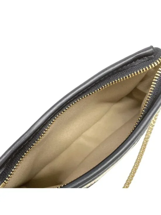 Louis Vuitton Handbag by the Pool Mini Pochette Noir Black Beige - Picture 7 of 15